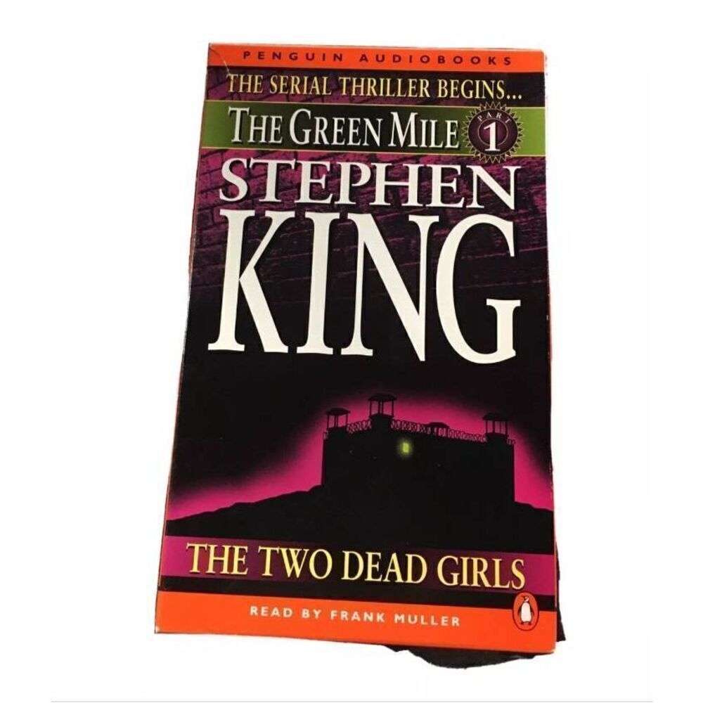 Stephen King the green minded audiobook cassette